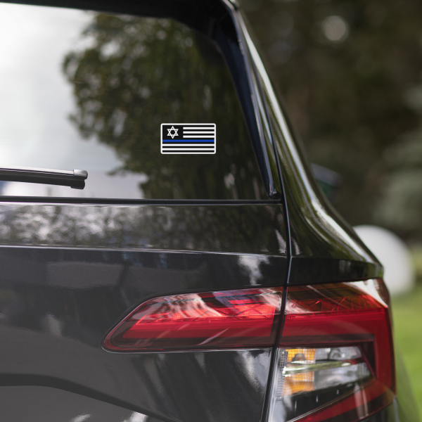 Jew Lives Matter Flag ✡ Vinyl Sticker - Image 3