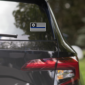 Jew Lives Matter Flag ✡ Vinyl Sticker